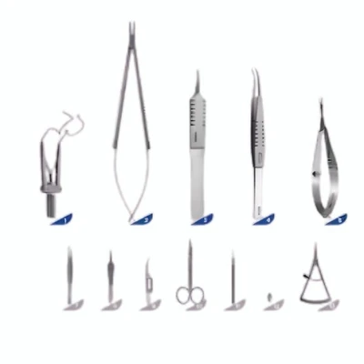 Equipmedy Glaucoma Surgery Instrument Set – 20 Pcs